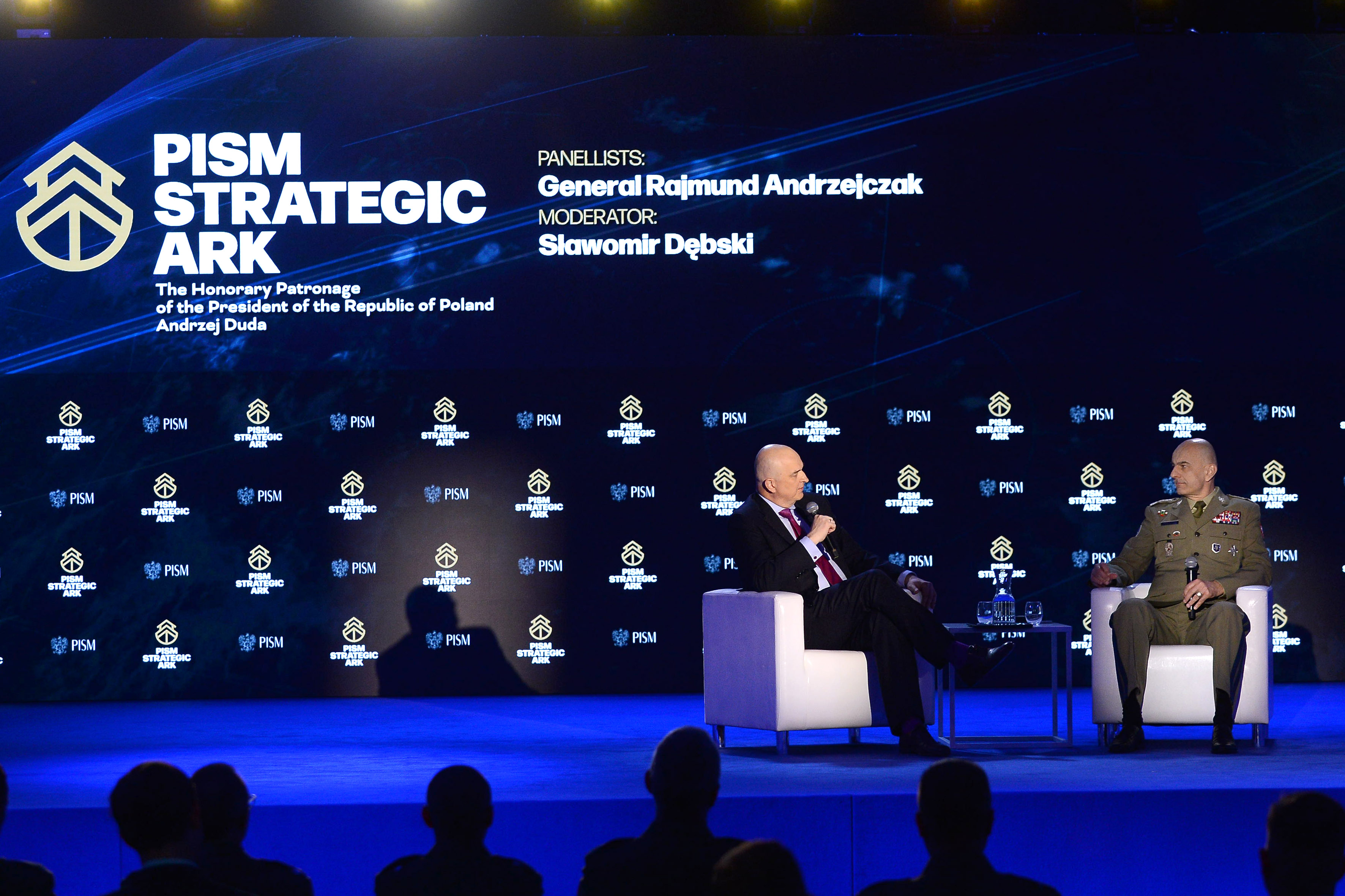 Sławomir Dębski and Gen. Rajmund T. Andrzejczak